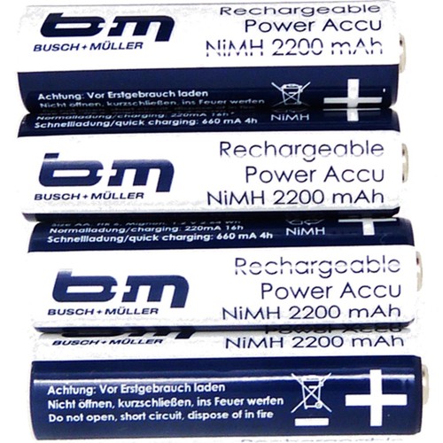 Busch müller akkuset 4x - busch,